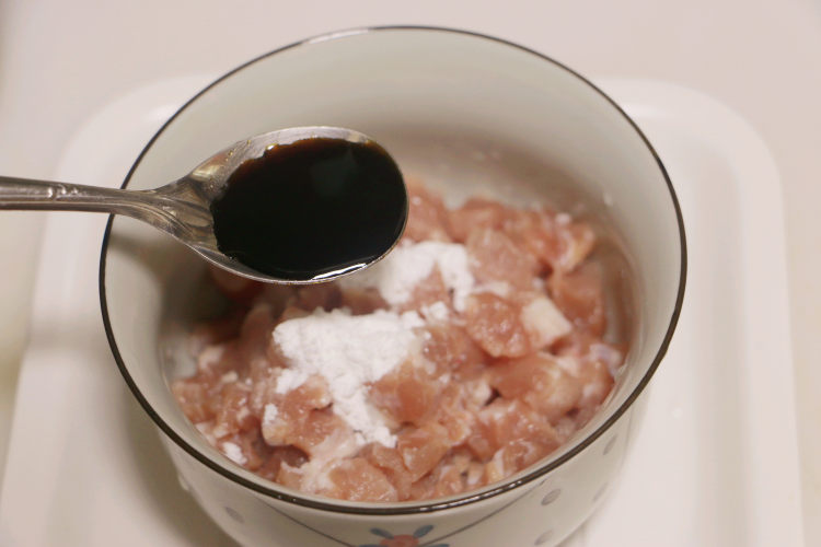 青菜瘦肉粥步骤6