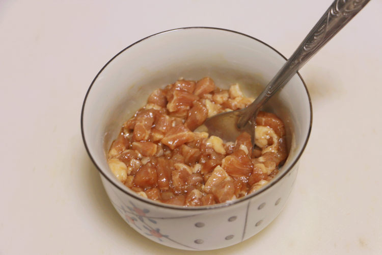 青菜瘦肉粥步骤7