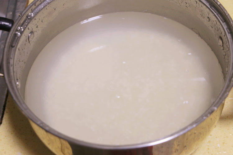 青菜瘦肉粥步骤9