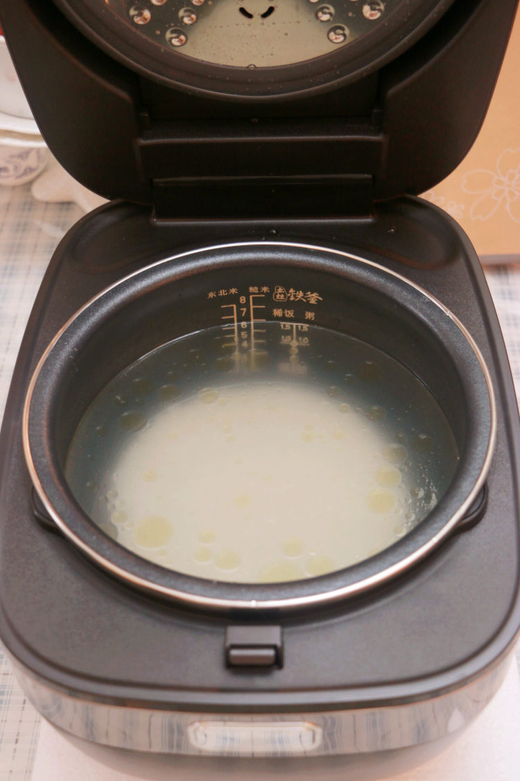 青菜瘦肉粥步骤12