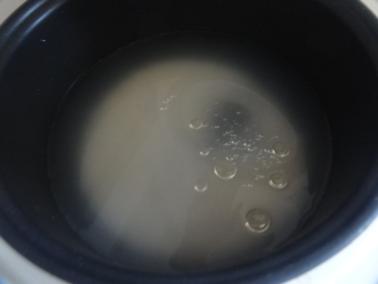 鸡毛菜牛肉粥步骤4