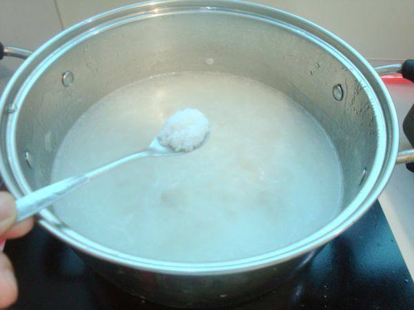 生菜鸭肉粥步骤7