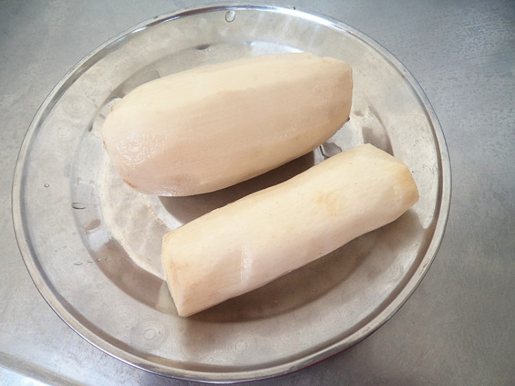 山药莲藕粥步骤3