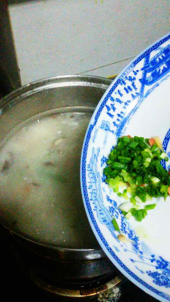 香菇虾仁粥步骤7