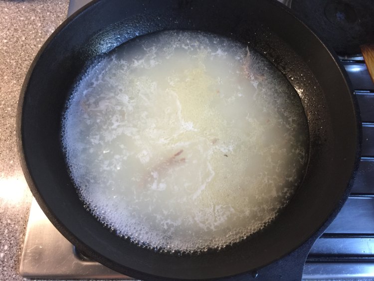 香菇丝瓜鸡粥步骤2