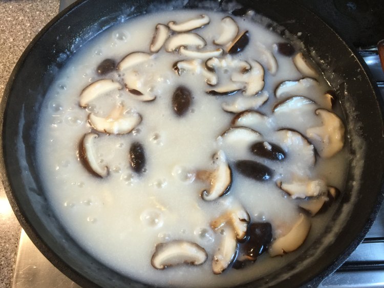 香菇丝瓜鸡粥步骤7