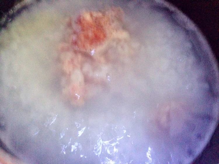 香菇肉沫粥步骤5