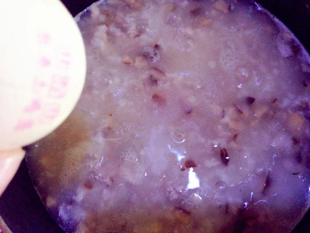 香菇肉沫粥步骤8