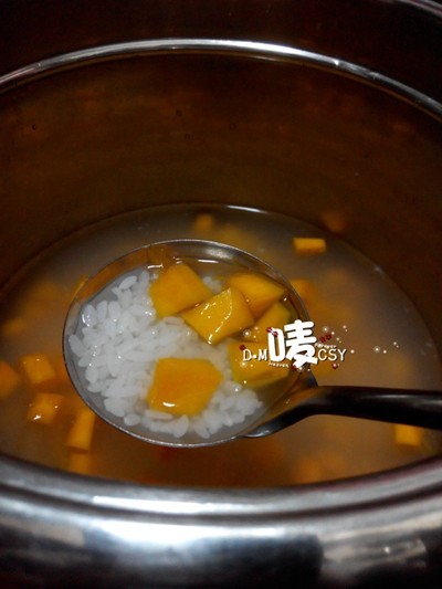 南瓜粳米粥步骤4
