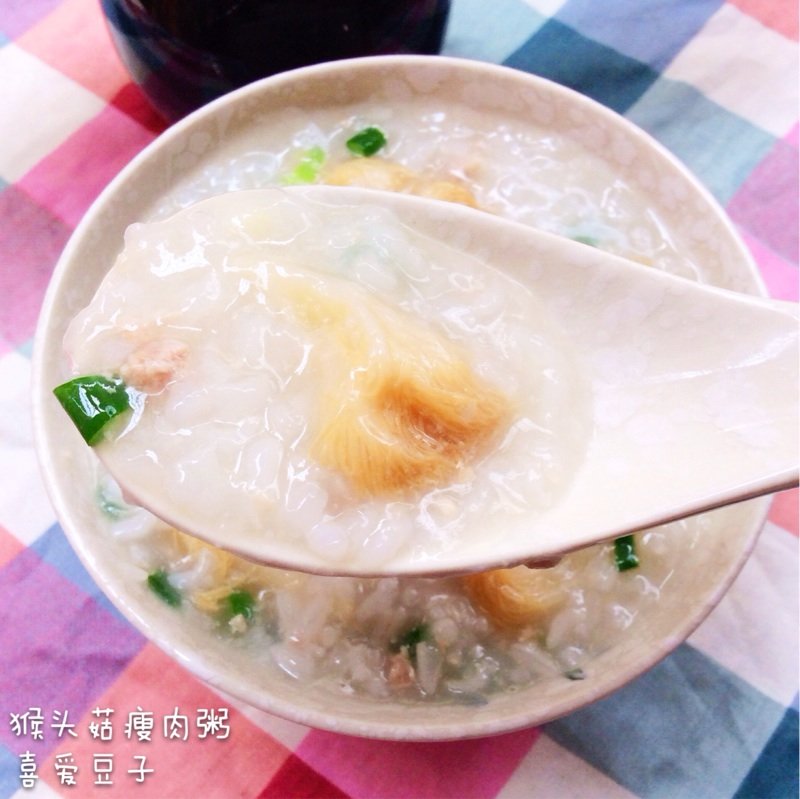 猴头菇瘦肉粥步骤9