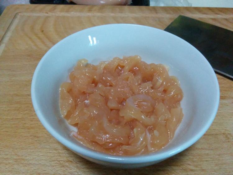 彩椒鸡丝粥步骤5