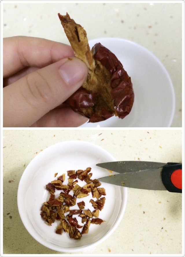 奶香燕麦红枣粥步骤2