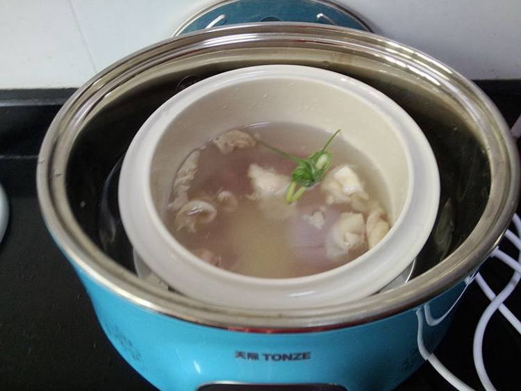 鱼鳔瘦肉粥步骤10