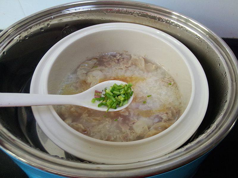 鱼鳔瘦肉粥步骤16