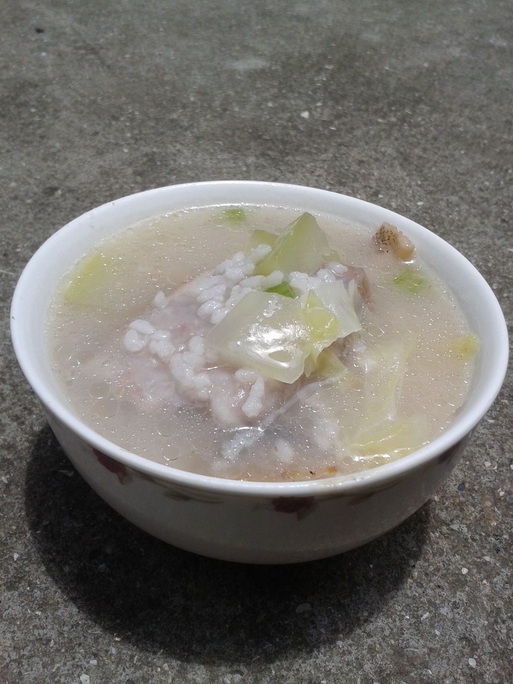 芋头咸粥步骤5