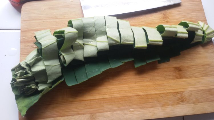 荷叶粥步骤2