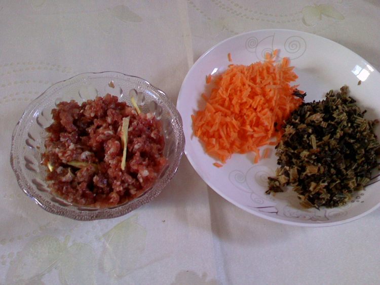 菜干肉末粥步骤3