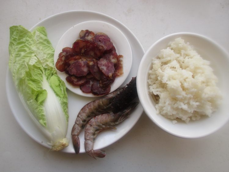 腊味海鲜粥步骤1