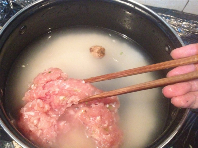 山药肉糜粥步骤3