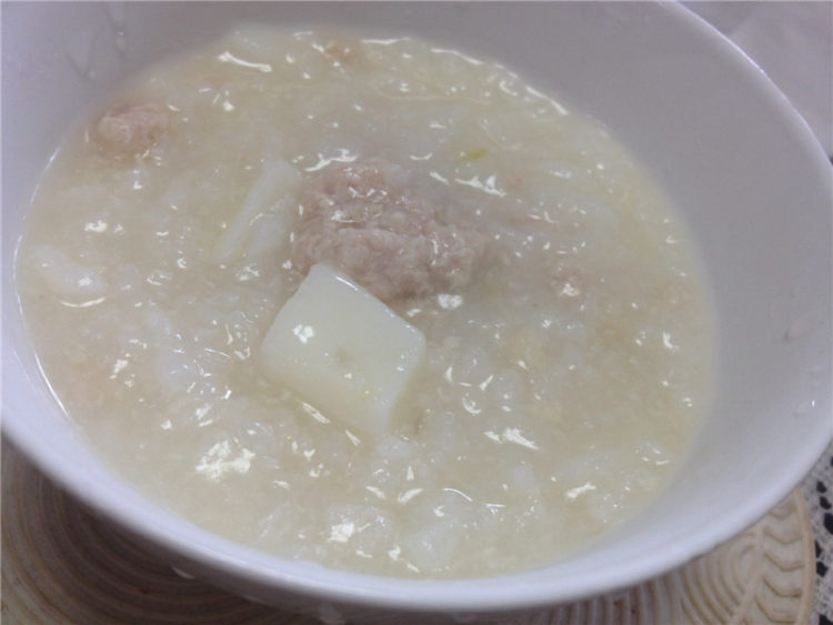 山药肉糜粥步骤9