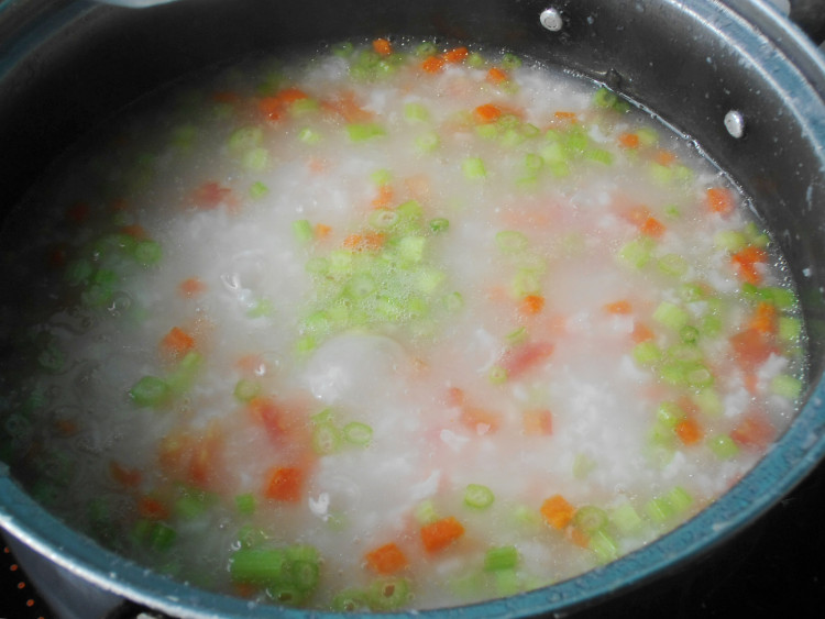 胡萝卜芹菜粥步骤5