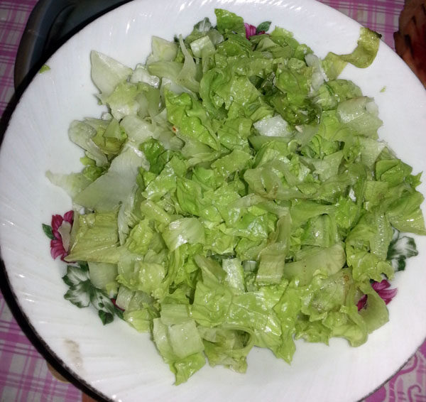 番茄生菜粥步骤5
