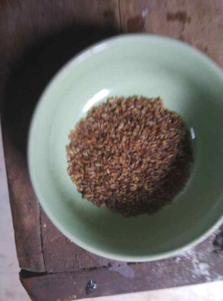 绿豆麦片粥步骤2