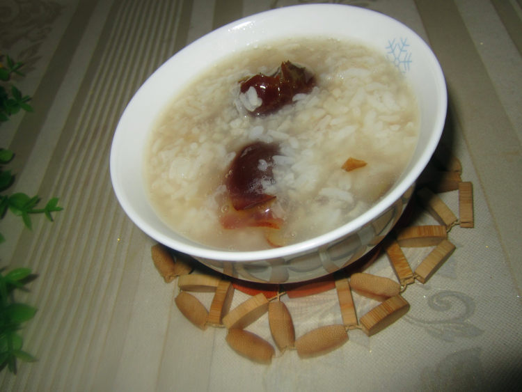 蜜枣糯米粥步骤7
