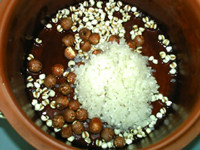 莲子薏米粥步骤5