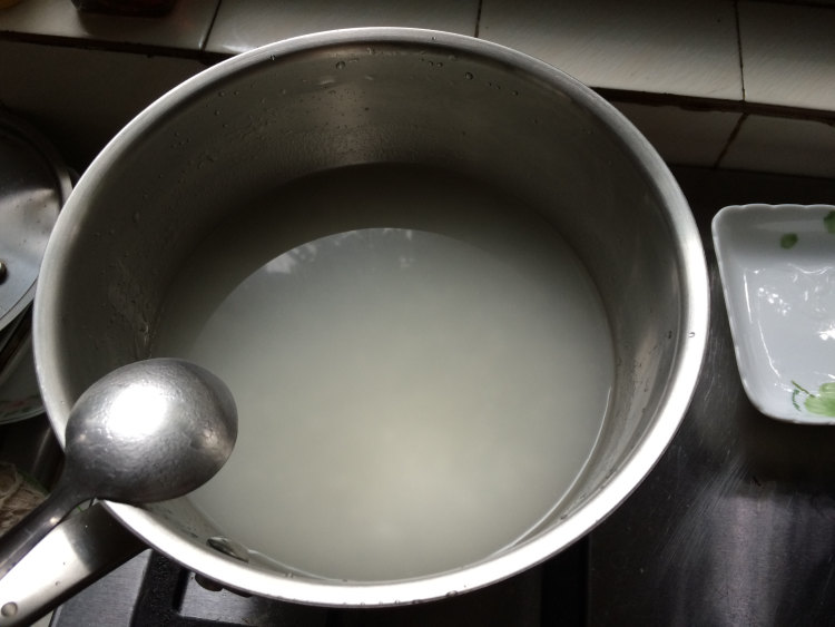 腐竹白果粥步骤5