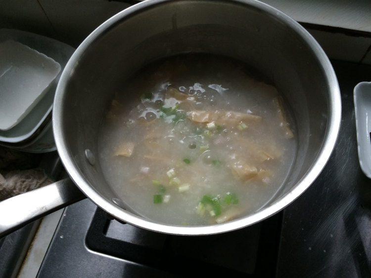 腐竹白果粥步骤9