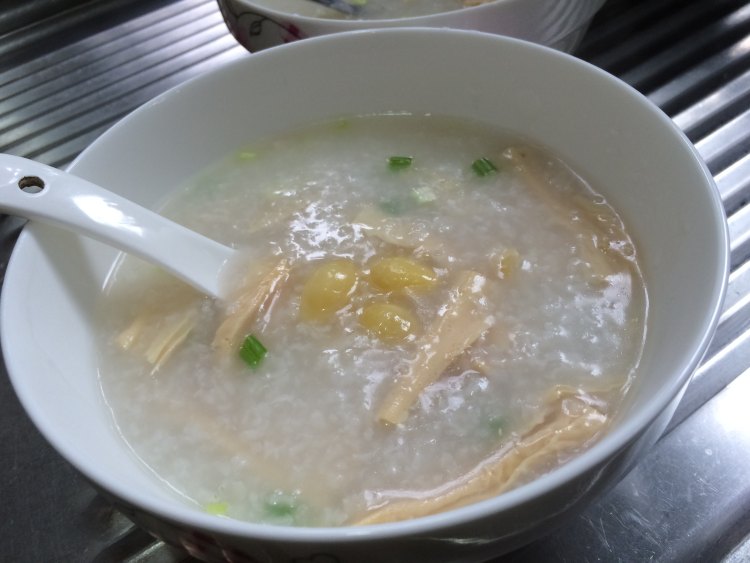 腐竹白果粥步骤10