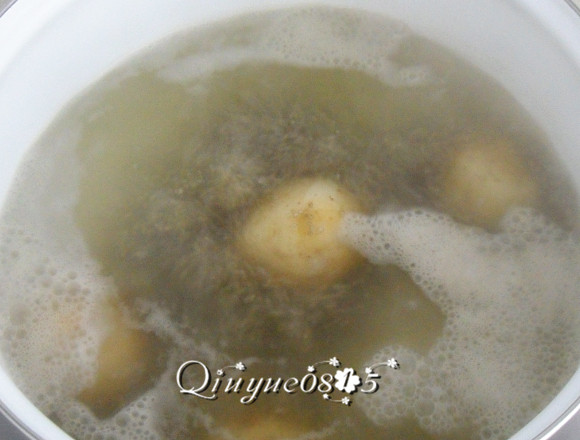 【手工美食】黑小米土步骤4