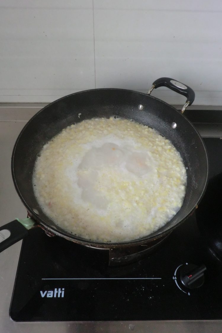 虾仁面疙瘩步骤7