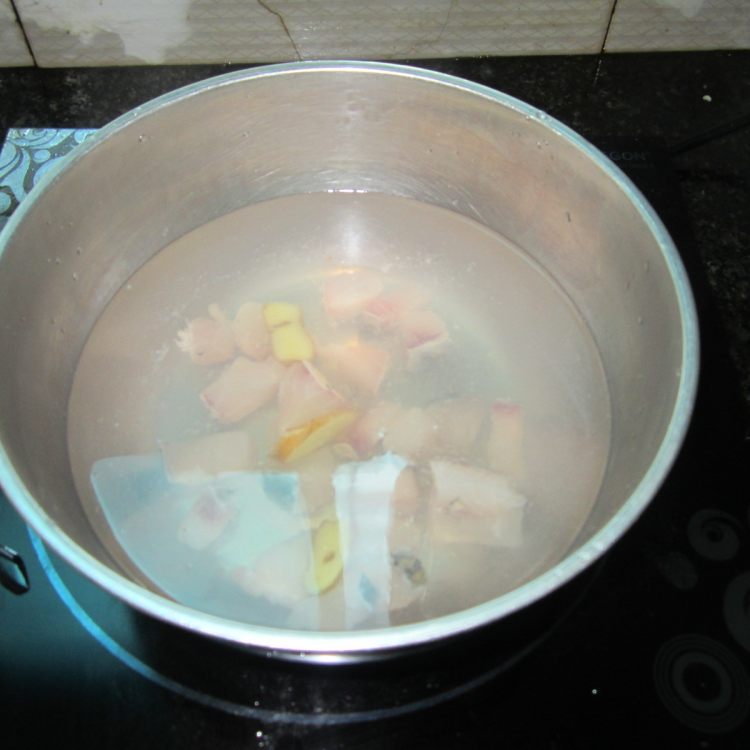 鱼肉玉带面步骤4