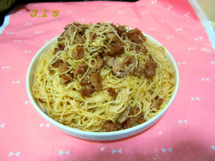 炒面步骤9