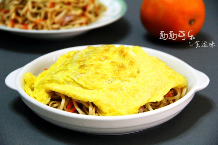 陕西孜然蛋炒面步骤16