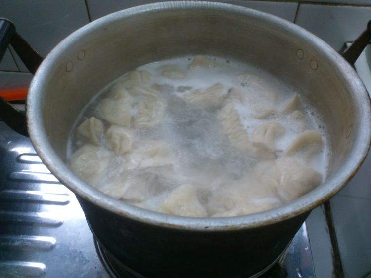 野葱肉馅饺子步骤12