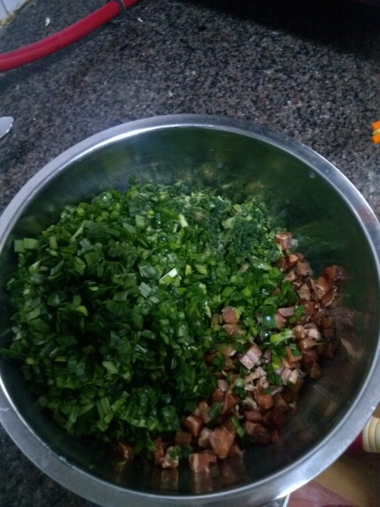 荠菜饺子步骤3