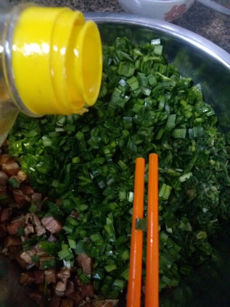 荠菜饺子步骤4