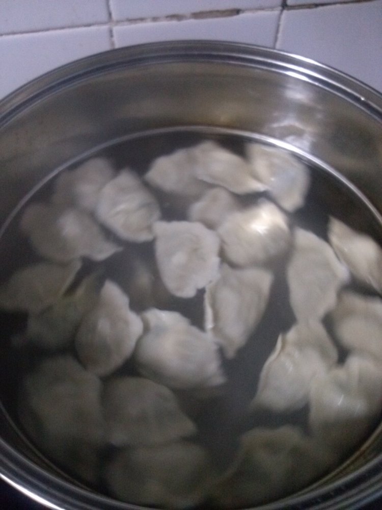 荠菜饺子步骤12