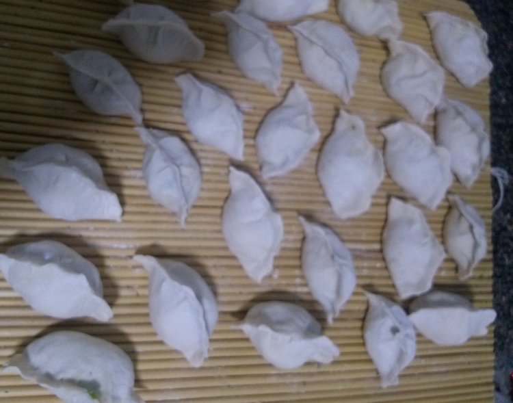 荠菜饺子步骤11