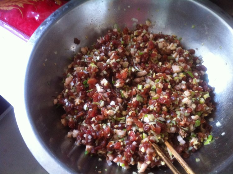 白菜肉馅水饺步骤4