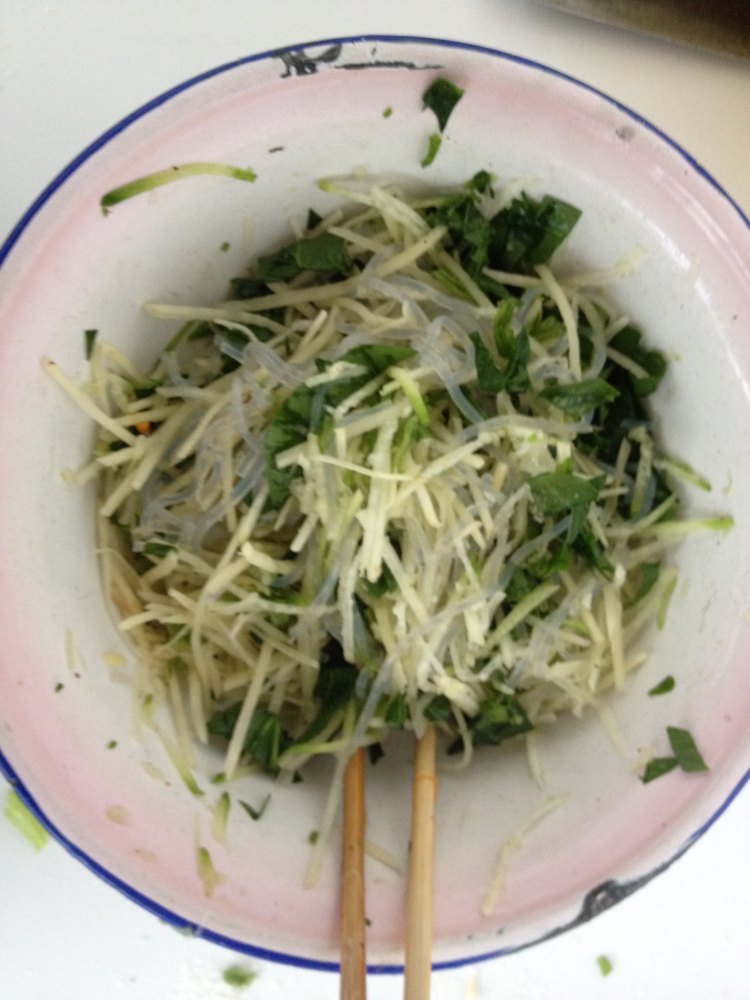 蔬菜煎饼步骤5