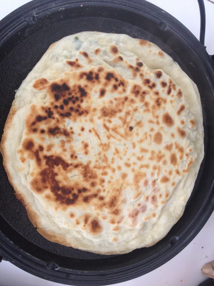蔬菜煎饼步骤10