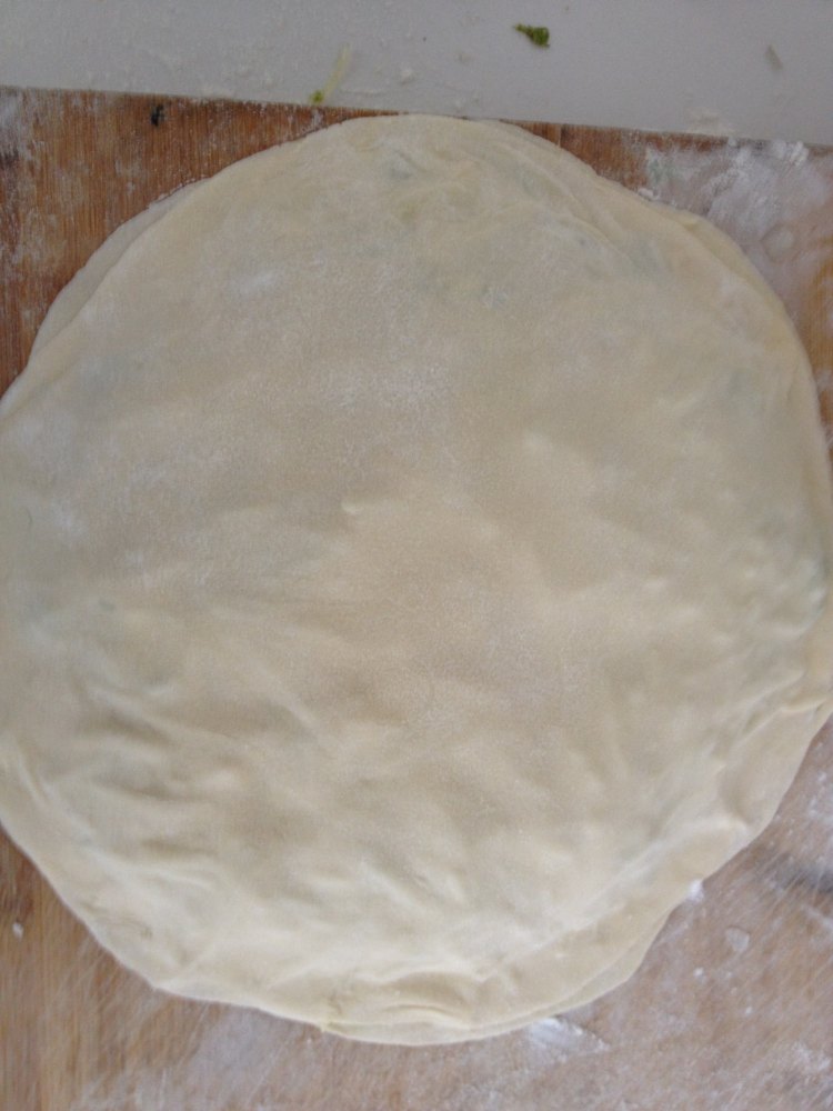 蔬菜煎饼步骤8