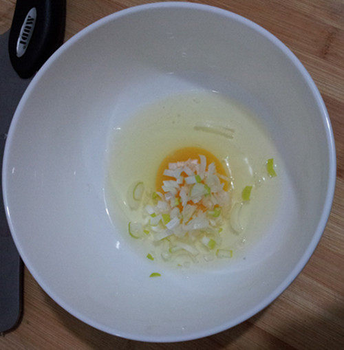 鸡蛋面糊饼步骤2