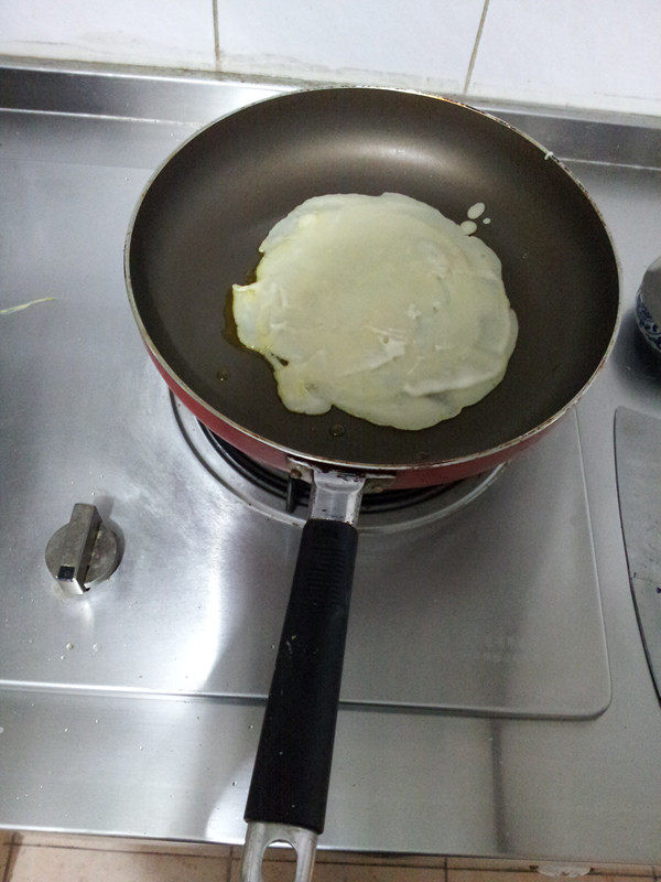 鸡蛋面糊饼步骤6