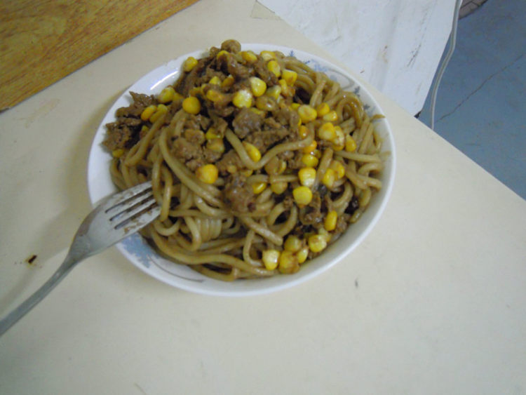 肉酱捞面步骤9