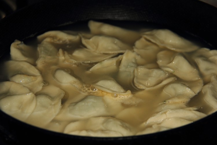 芹菜大肉饺步骤6